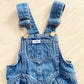 Lee Seamed Waist Overalls - Yellow Clover Vintage Kids Clothes