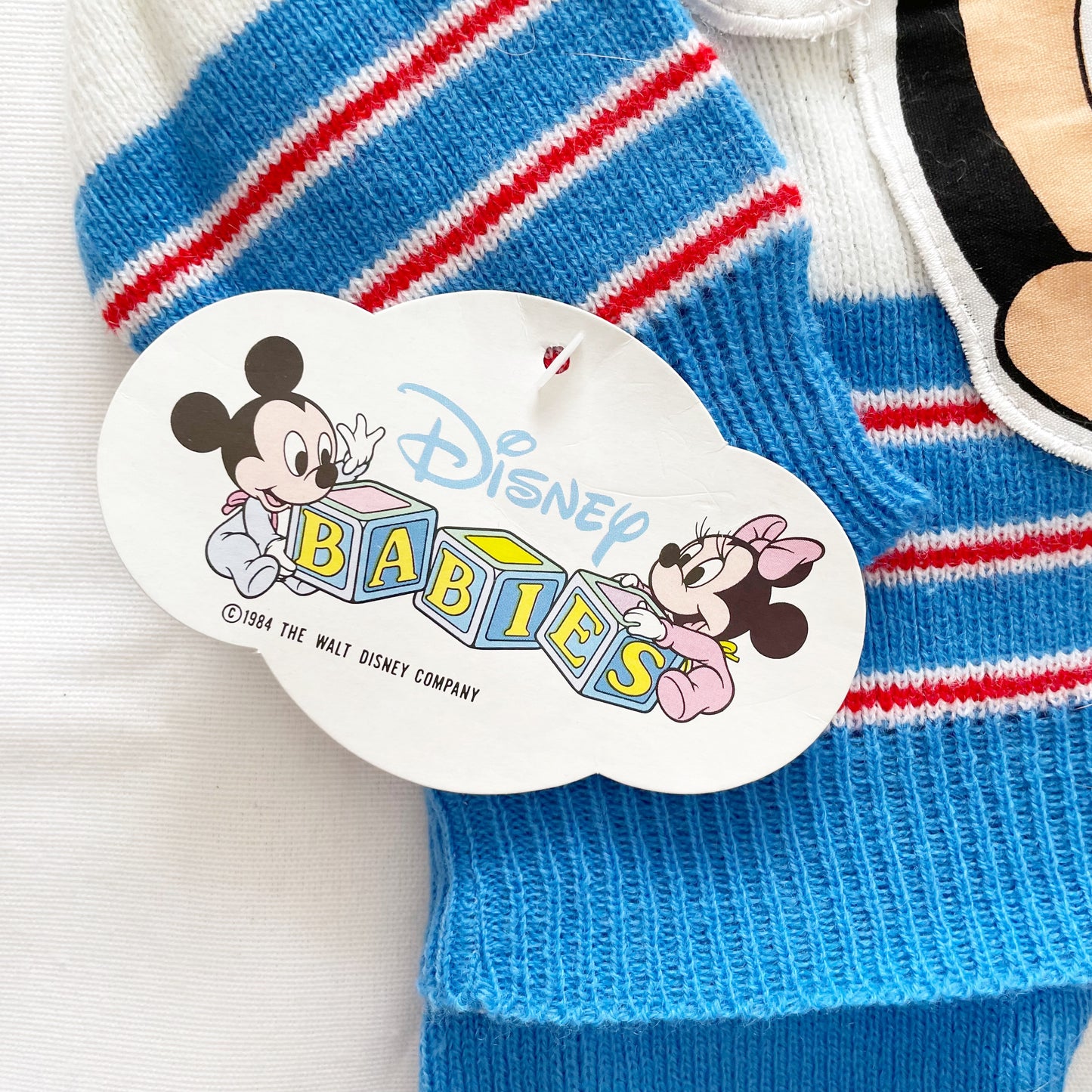 Deadstock Baby Mickey Knit Set