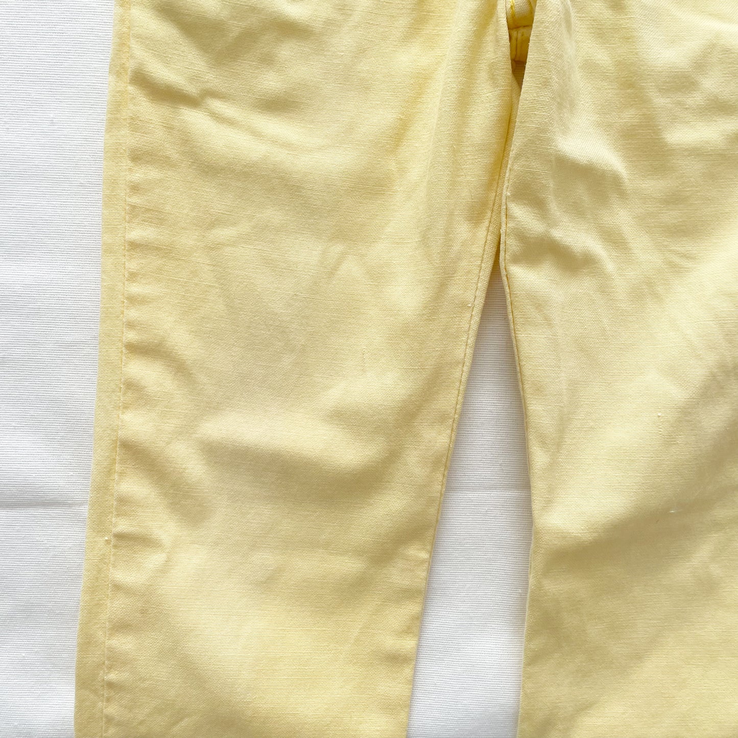 Levi’s Light Yellow Overalls • 2T/3T? - Yellow Clover Vintage Kids Clothes