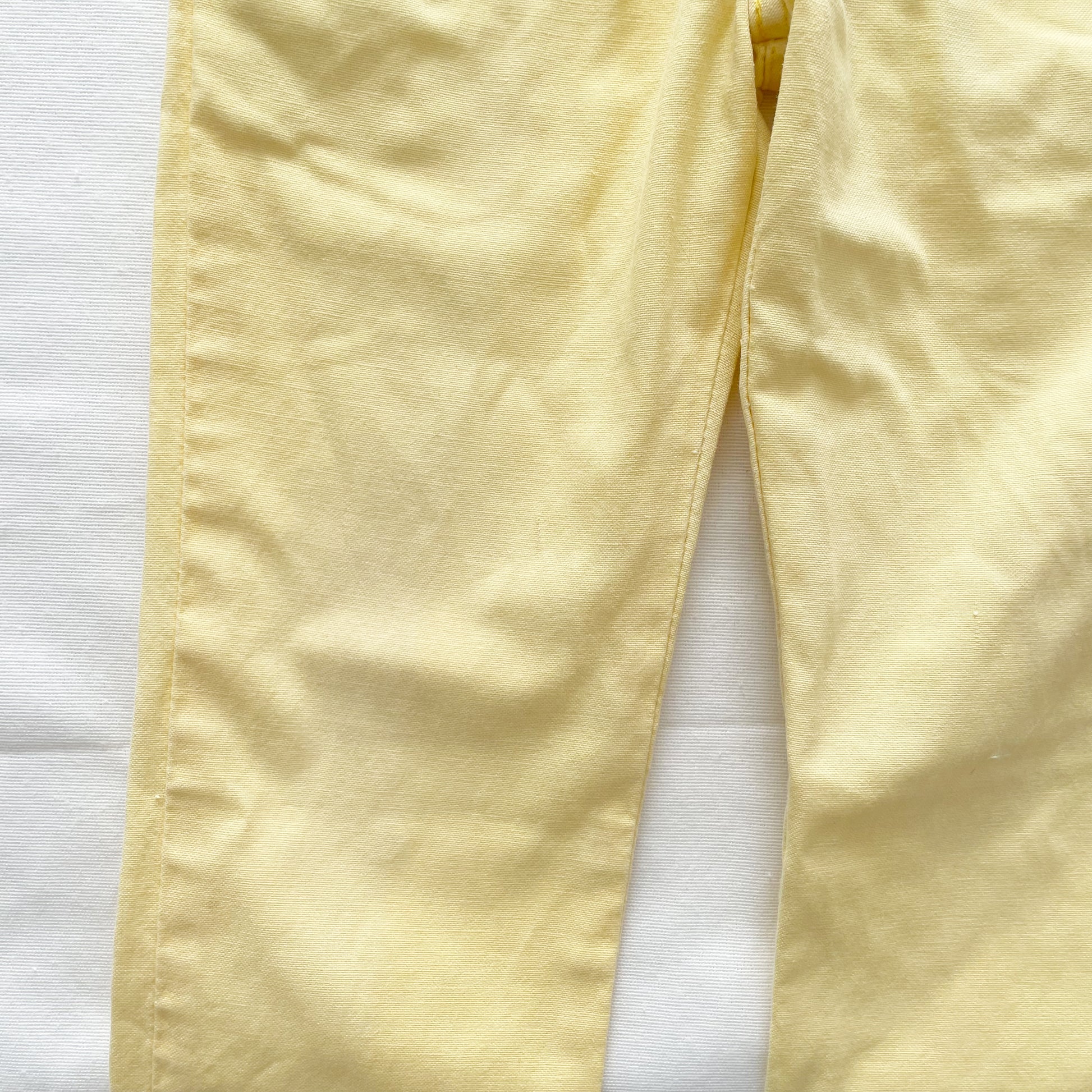 Levi’s Light Yellow Overalls • 2T/3T? - Yellow Clover Vintage Kids Clothes