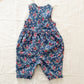 Laura Ashley Floral Romper - Yellow Clover Vintage Kids Clothes