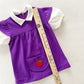Montgomery Ward Strawberry Dress - Yellow Clover Vintage Kids Clothes