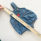 Baby B’gosh Denim Bubble - Yellow Clover Vintage Kids Clothes