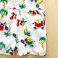 Vintage Cutecumber Beach Turtle Shortalls