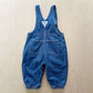 Vintage Baby B’gosh Medium Wash Bubble Overalls - Yellow Clover Vintage Kids Clothes