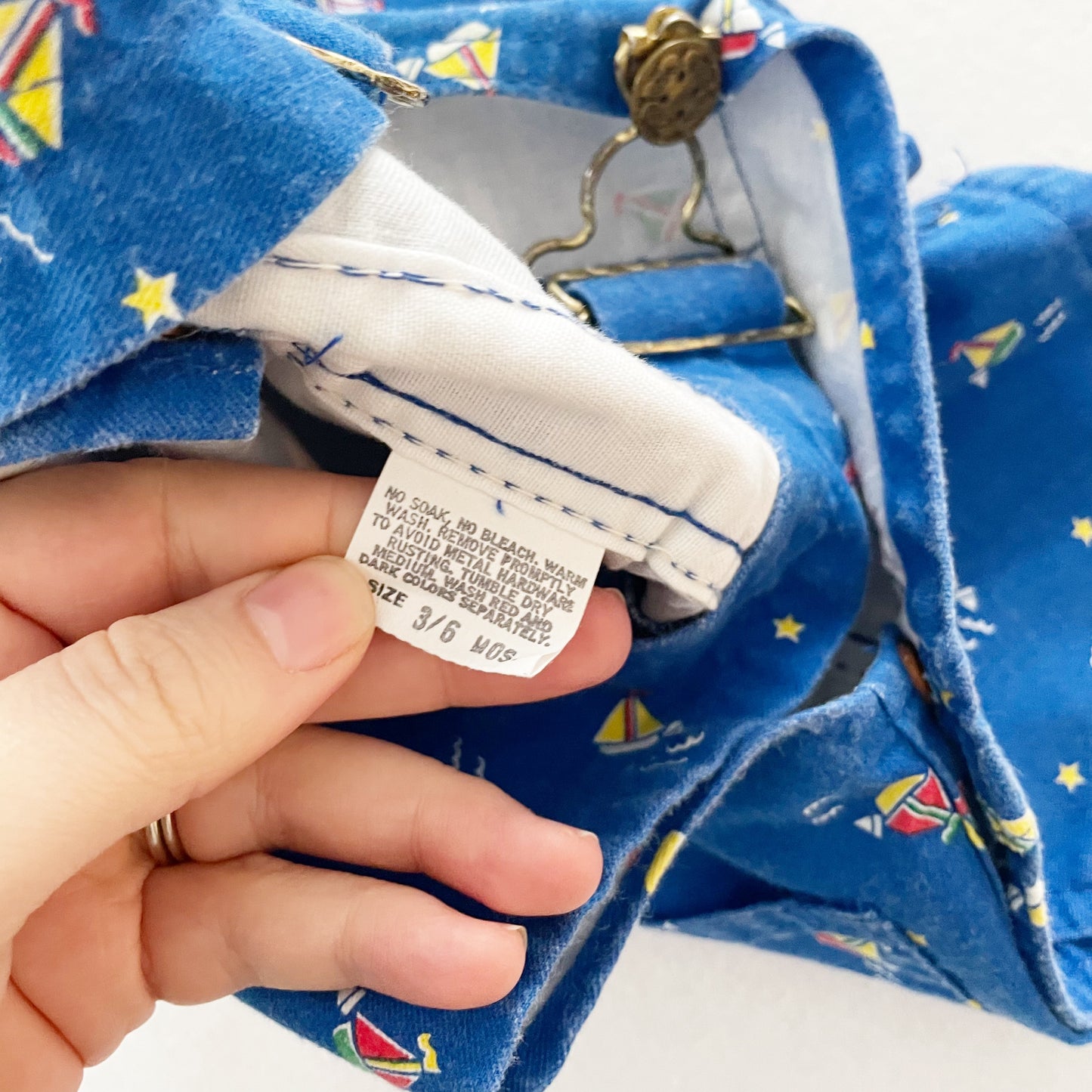 OshKosh Sailboat Shortalls