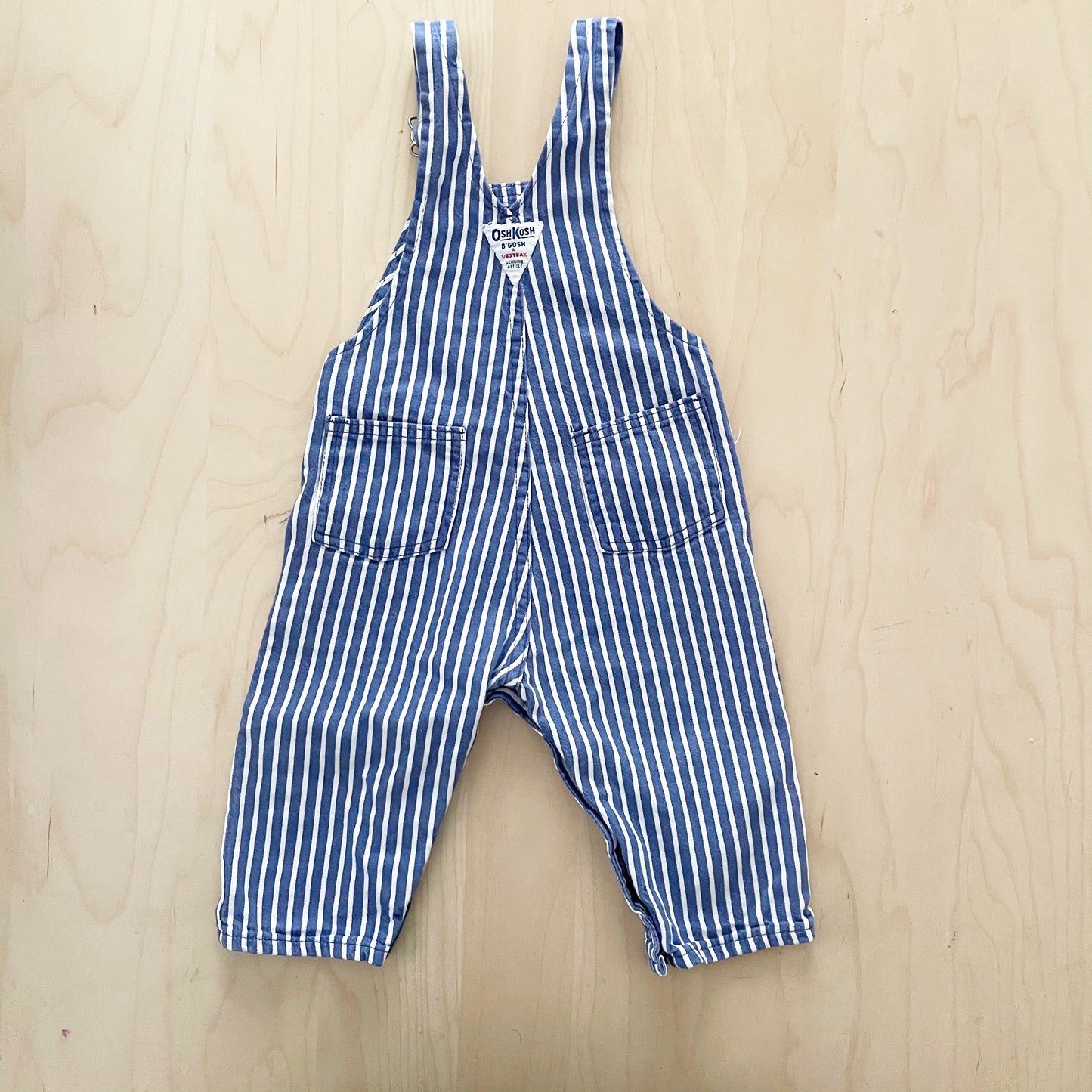 OshKosh Blue Stripe Overalls