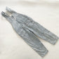 OshKosh Acid Wash Hickory Stripe Overalls - Yellow Clover Vintage Kids Clothes