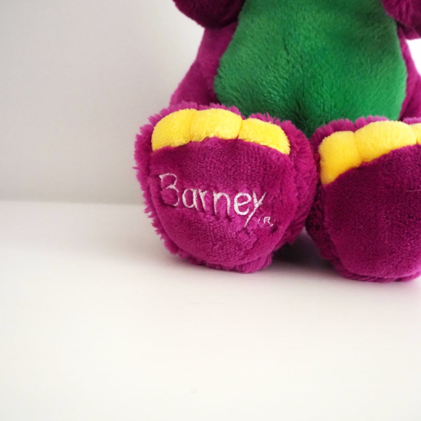 Barney Plush (Medium Size) - Yellow Clover Vintage Kids Clothes
