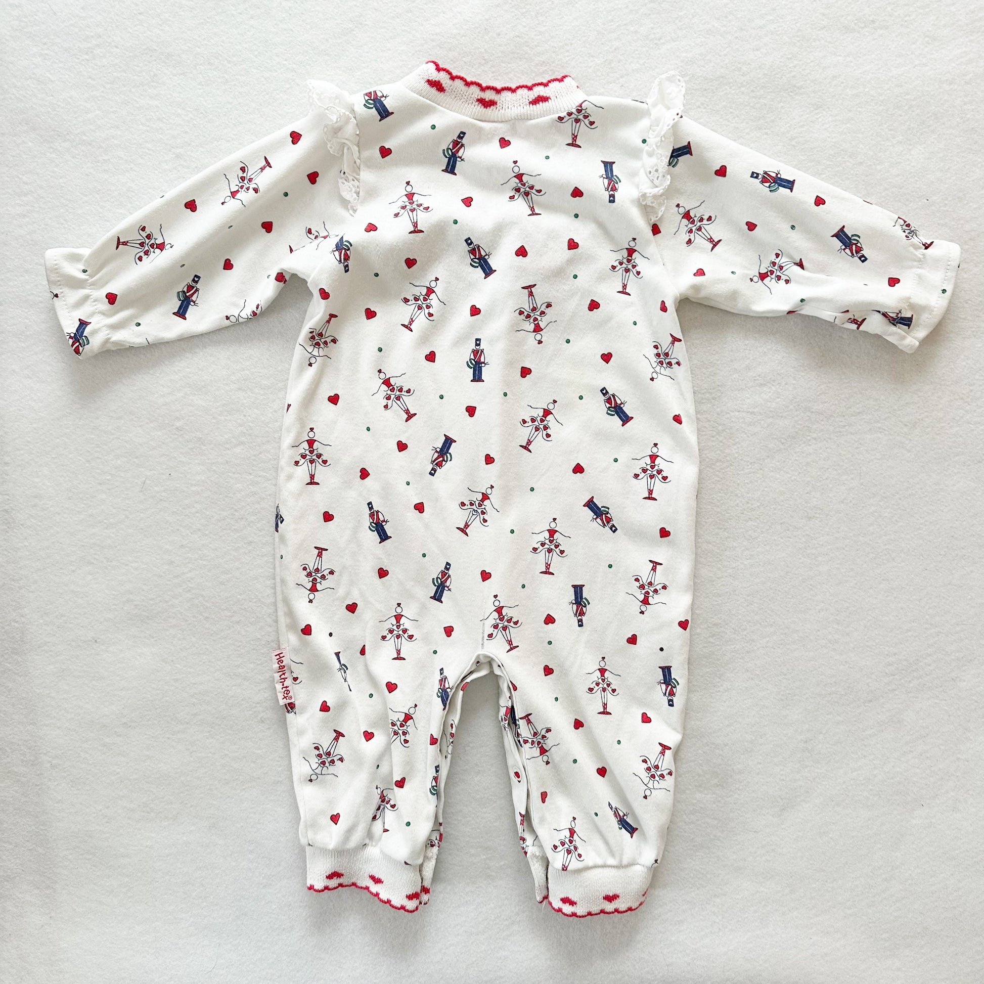 Healthtex Doll Shop Romper - Yellow Clover Vintage Kids Clothes