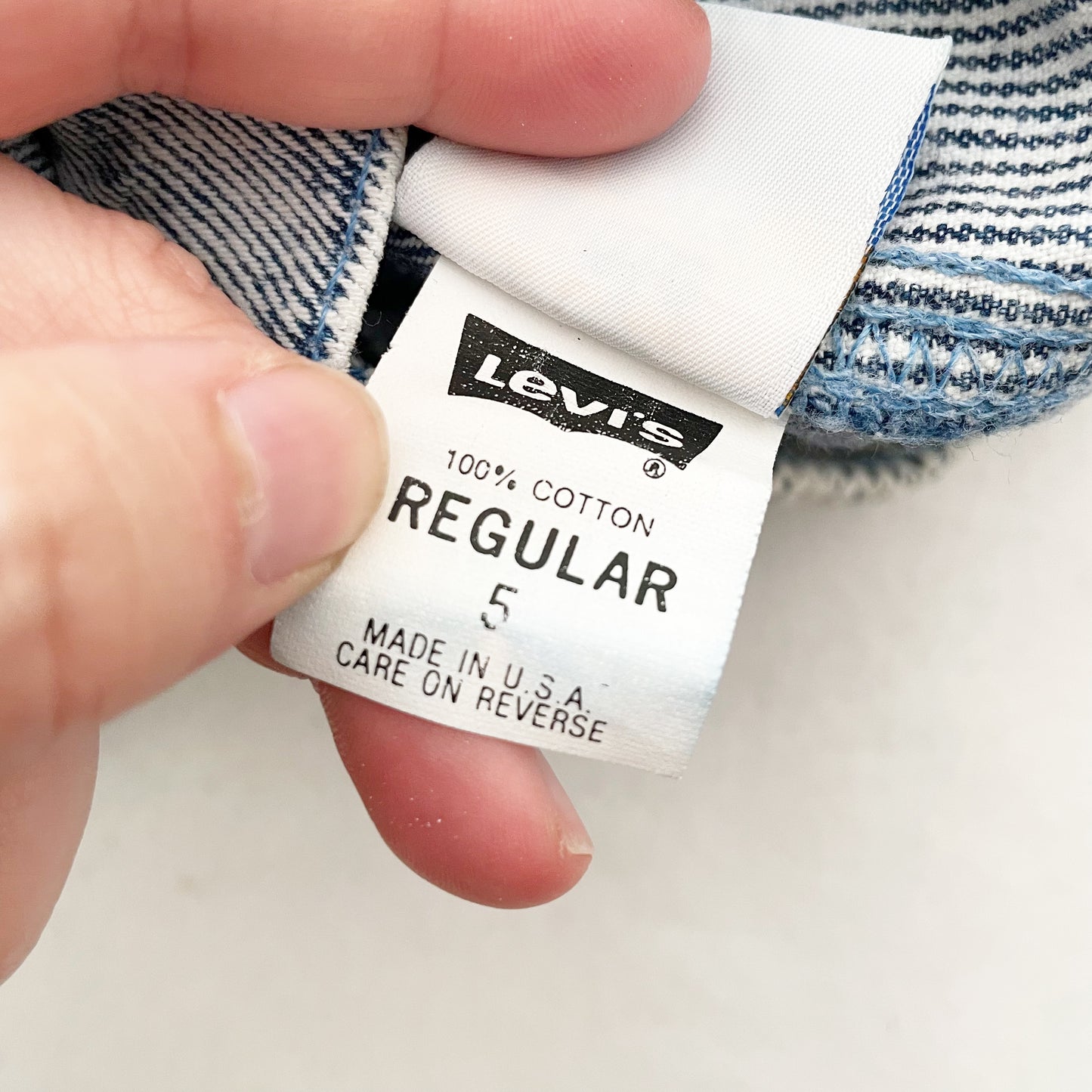 Levi’s Acid Wash Jogger Jeans - Yellow Clover Vintage Kids Clothes