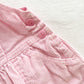 OshKosh Light Pink Cord Overalls - Yellow Clover Vintage Kids Clothes