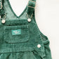 Baby B’gosh Forest Green Cord Overalls - Yellow Clover Vintage Kids Clothes