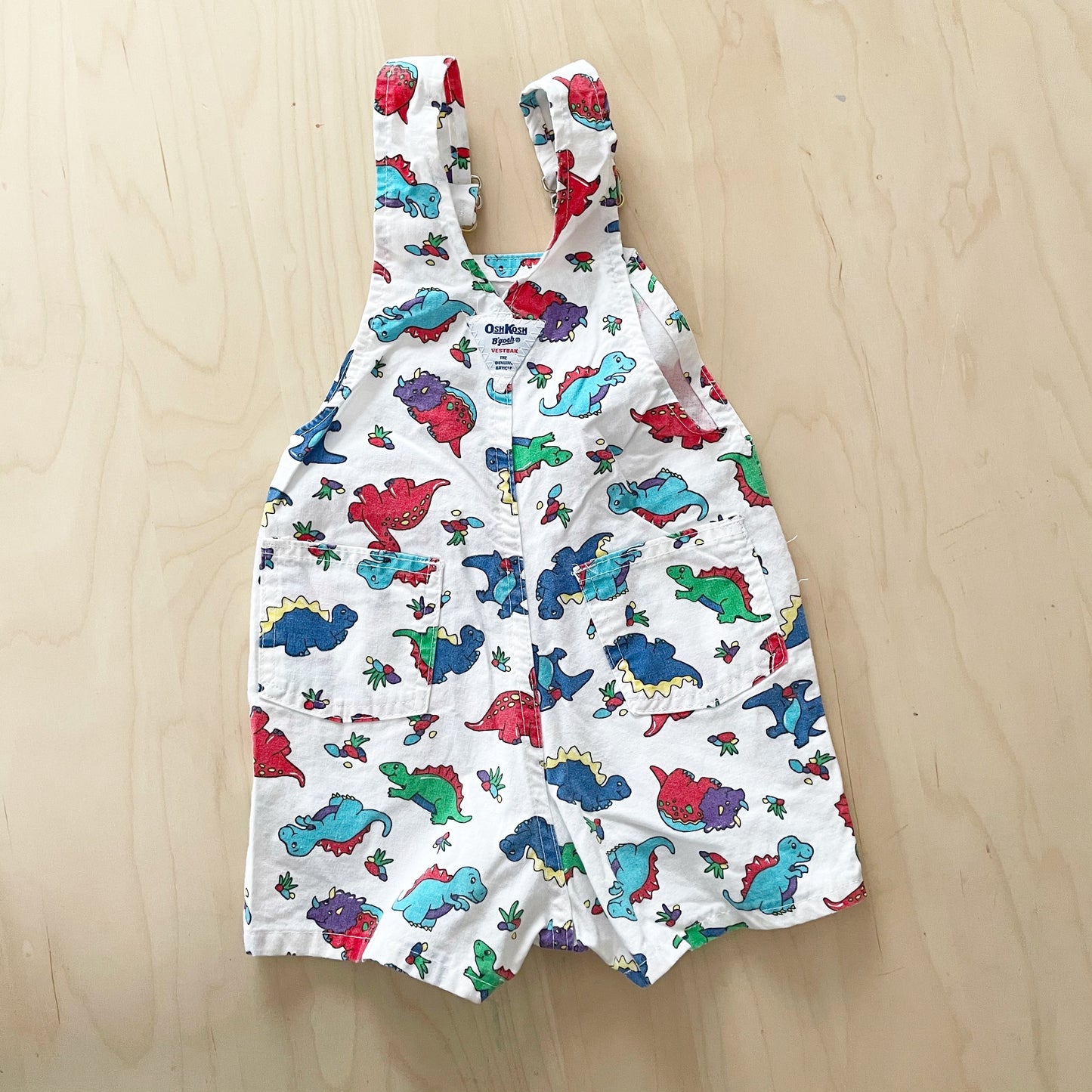 OshKosh Colorful Dino Shortalls