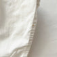 OshKosh Classic Cut White Overalls - Yellow Clover Vintage Kids Clothes
