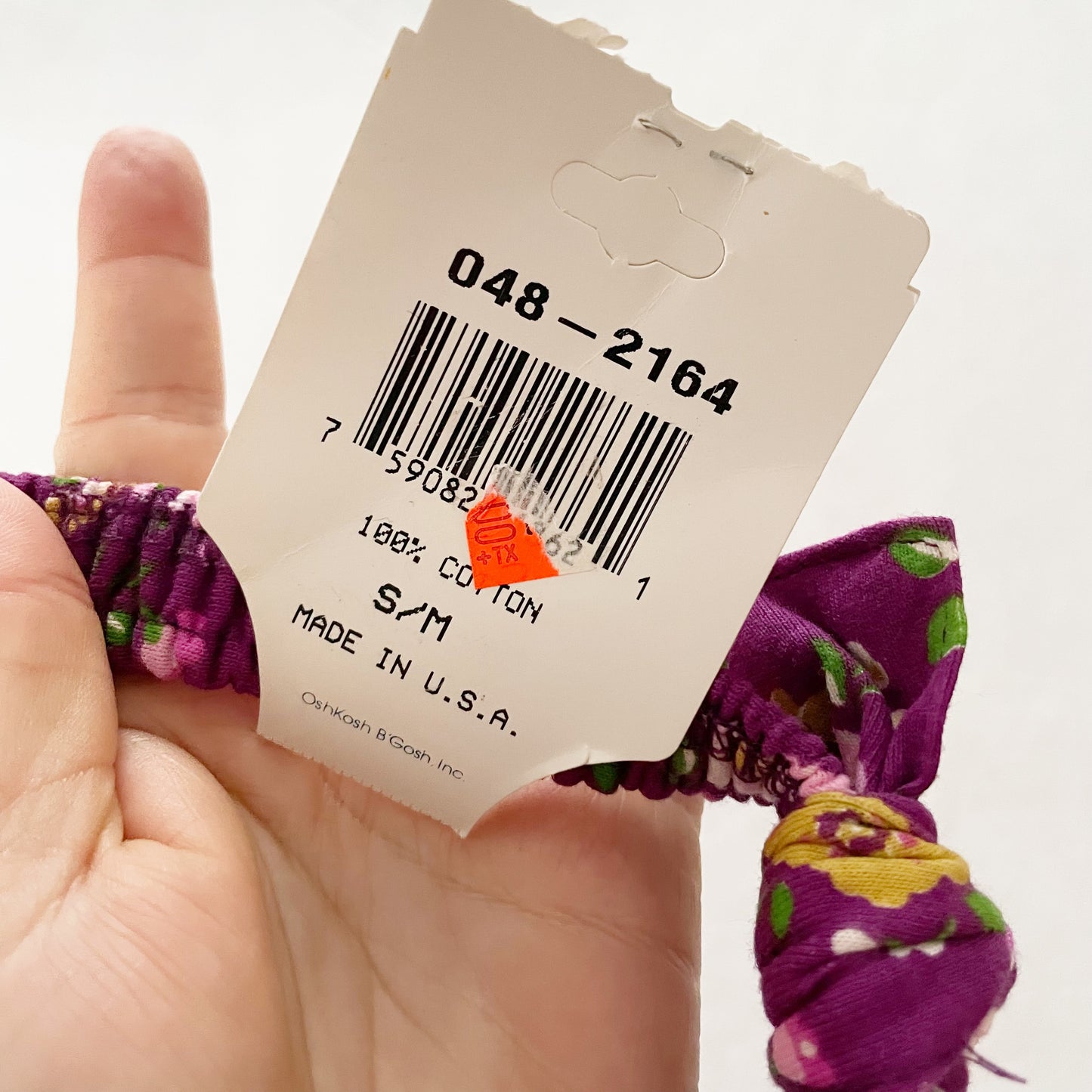 OshKosh Dark Purple Floral Headband