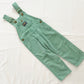 OshKosh Green Hickory Stripe Overalls - Yellow Clover Vintage Kids Clothes