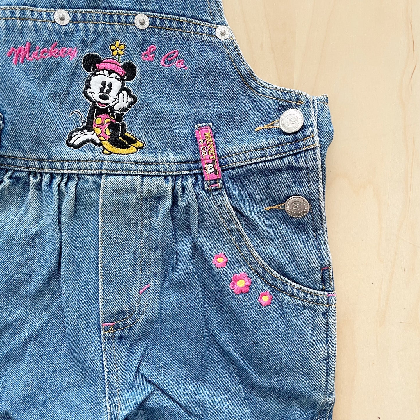 Mickey & Co. Minnie Denim Shortalls