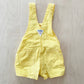 OshKosh Classic Yellow Shortalls - Yellow Clover Vintage Kids Clothes