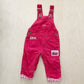 OshKosh Holiday Bus Patch Overalls