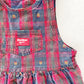 OshKosh Plaid Bear Woven Dress - Yellow Clover Vintage Kids Clothes