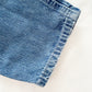 OshKosh Fruit Floral Embroidered Jeans - Yellow Clover Vintage Kids Clothes