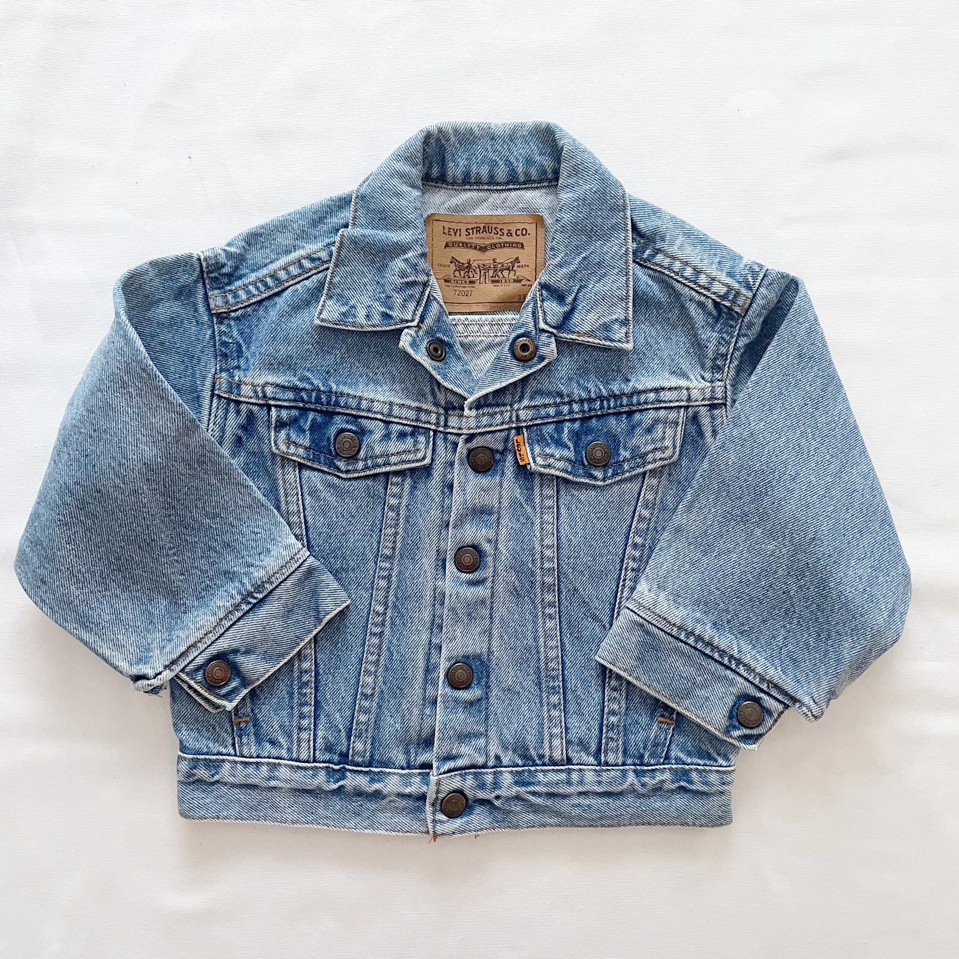 Vintage Levi’s Orange Tab Denim Toddler Jacket