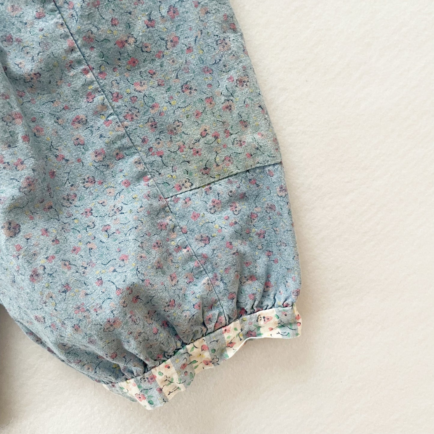 OshKosh Chambray Floral Print Romper