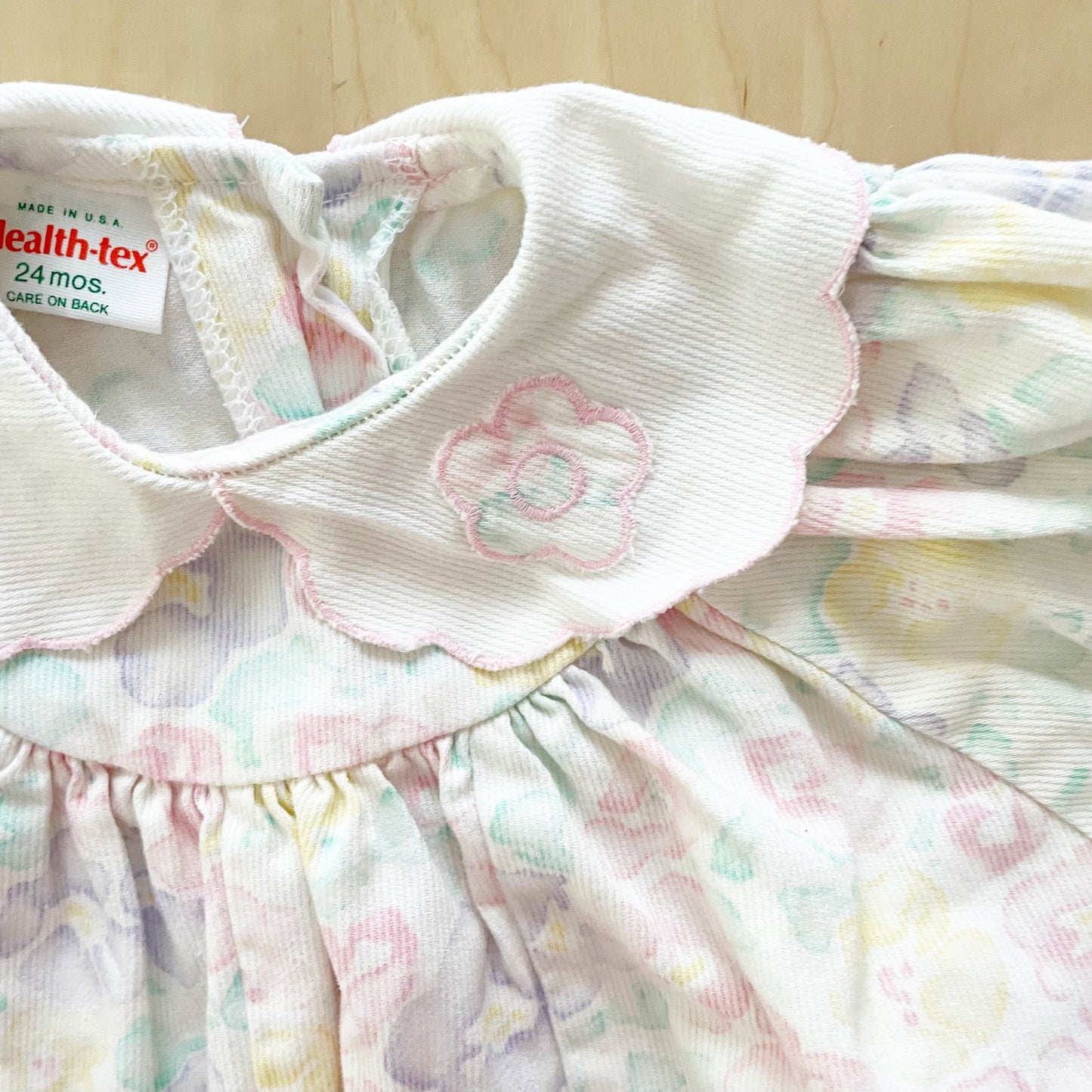 Vintage Healthtex Floral Jumpsuit Romper