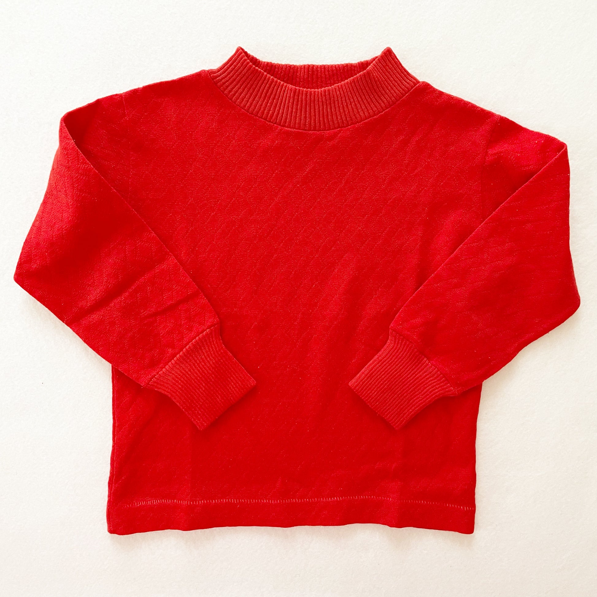 Healthtex Diamond Pointelle Tee - Yellow Clover Vintage Kids Clothes