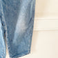 OshKosh Medium Wash Pink Label Overalls - Yellow Clover Vintage Kids Clothes