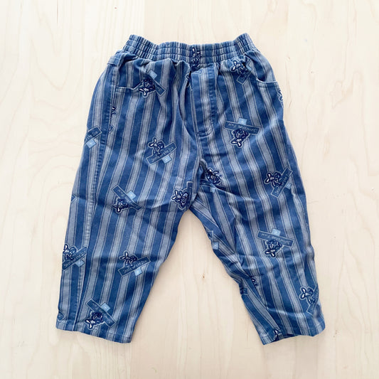 Baby B’gosh Moose Ice Skating Stripe Pants