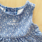 Baby B’gosh Ditsy Floral Tiered Dress - Yellow Clover Vintage Kids Clothes