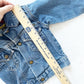 OshKosh Lined Denim Jacket - Yellow Clover Vintage Kids Clothes