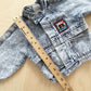 Levi’s Racing Acid Wash Jacket - Yellow Clover Vintage Kids Clothes