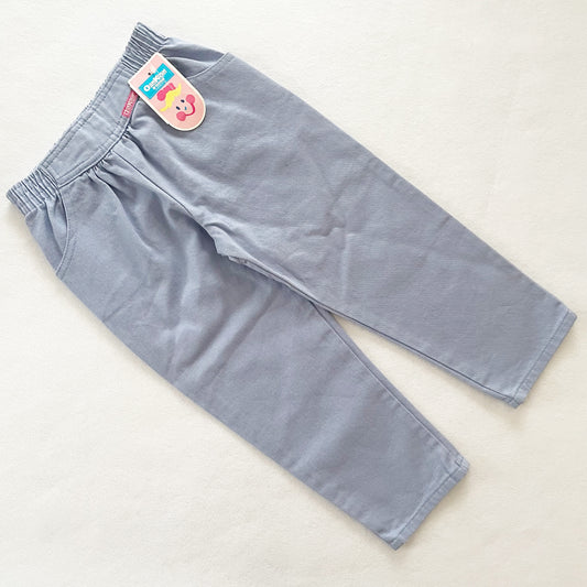 OshKosh Periwinkle Yoke Pull On Pants - Yellow Clover Vintage Kids Clothes