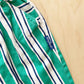 Vintage Baby B’gosh Green Wide Stripe Sailor Dog Pants