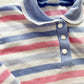 Garanimals Pastel Striped Polo - Yellow Clover Vintage Kids Clothes