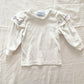 Vintage OshKosh Frill Shoulder Layer Top