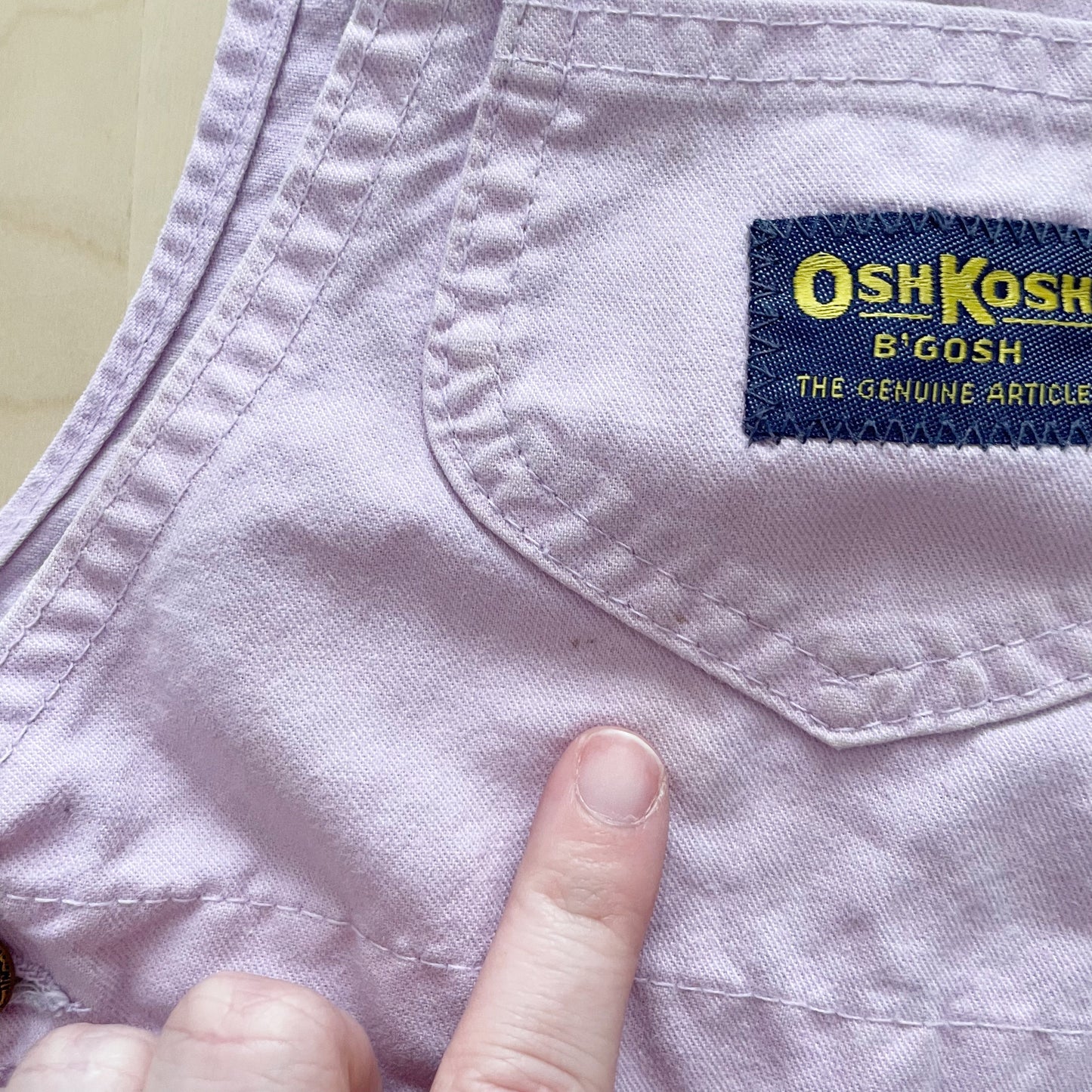 OshKosh Light Purple Shortalls