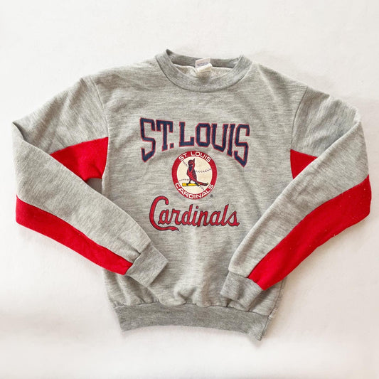 St. Louis Cardinals Sweatshirt - Yellow Clover Vintage Kids Clothes