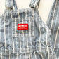 OshKosh Beach Dog Overalls - Yellow Clover Vintage Kids Clothes
