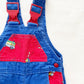 Lee Cord Vehicles Buckle Overalls • 18m - Yellow Clover Vintage Kids Clothes
