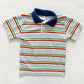 Vintage Healthtex Rainbow Stripe Kids Polo