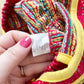 OshKosh Red Woven Bubble Romper - Yellow Clover Vintage Kids Clothes