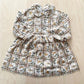 Vintage Teddy Bear Dress - Yellow Clover Vintage Kids Clothes
