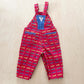 Vintage OshKosh Train Woven Overalls