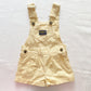 OshKosh Light Yellow Shortalls - Yellow Clover Vintage Kids Clothes