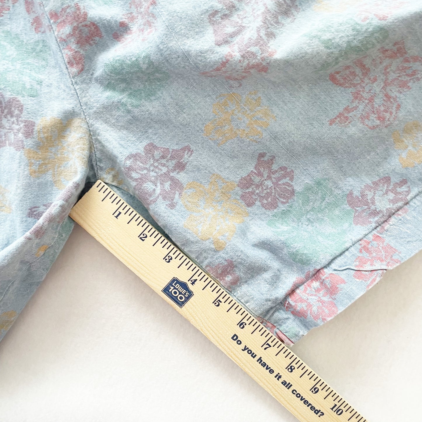 OshKosh Women’s Floral Chambray Shortalls