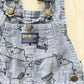 OshKosh Tool Print Cord Overalls - Yellow Clover Vintage Kids Clothes